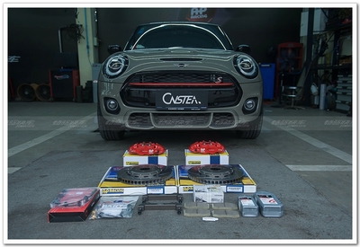 性能與風(fēng)格的進(jìn)化 MINI F56搭載AP9540剎車(chē)與ADVAN TC4輪轂的改裝探索