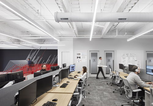 Gensler北卡州羅利市辦公設(shè)計(jì) 視覺游戲與創(chuàng)新咨詢的完美融合